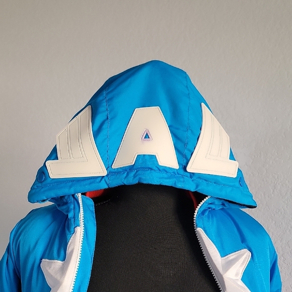 Disney Captain America Jacket - Red, White, Blue - Picture 4 of 14